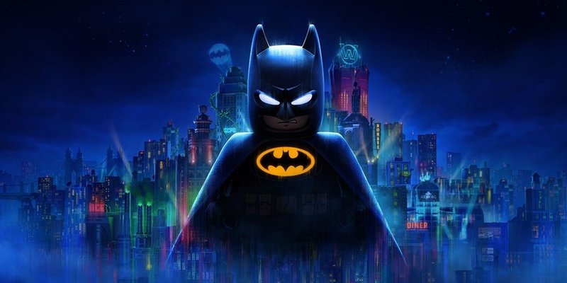 LEGO Batman: Legacy of the Dark Knight promotional image from Warner Bros. Games showing Batman for the Switch 2 release.