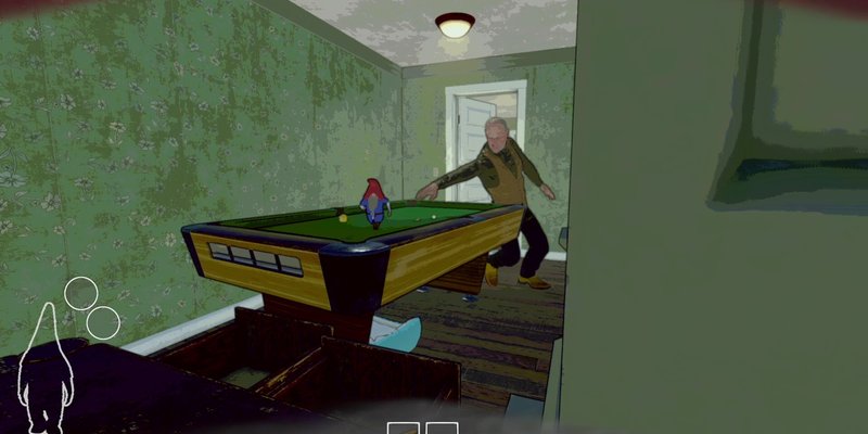 Official Steam screenshot from Burglin' Gnomes showing the co-op burglary game in action.