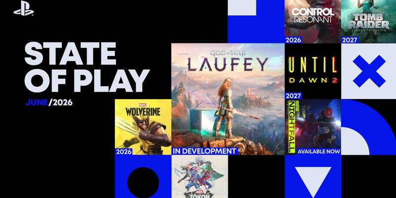 Official PlayStation Blog image for the June 2026 State of Play showcase.