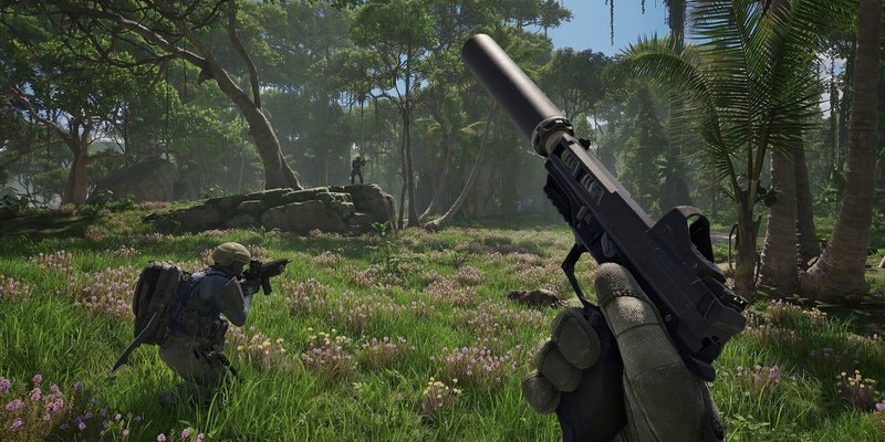 Official PUBG: Black Budget gameplay screenshot from Krafton's Steam media gallery.