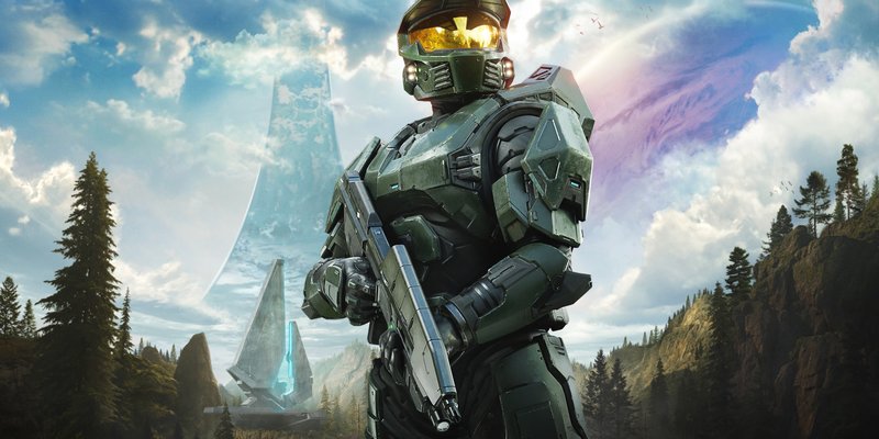Official Halo: Campaign Evolved key art showing Master Chief on the Halo ring.