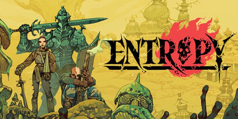 Official Steam header artwork for Entropy, the tactical RPG from Lovely Hellplace.