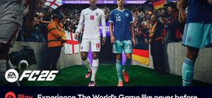 Official EA Sports FC 26 promotional image used by Xbox Wire for the EA Play announcement.