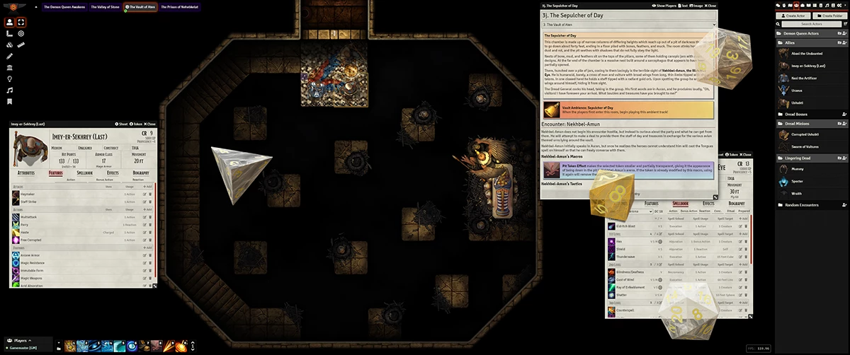 Foundry Virtual Tabletop banner showing supported game systems